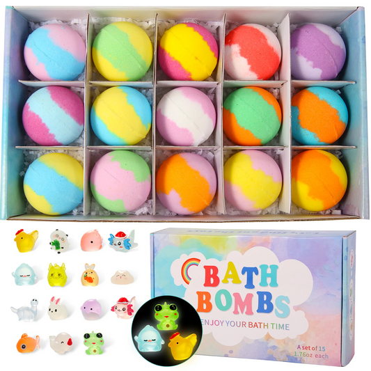 bath bombs for kids with toys inside (Buy 2 Get 1 Free)