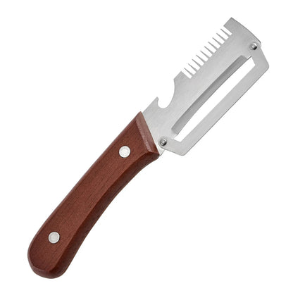 2-in-1 Serrated Peeling Knife Premium Vegetable Peeler