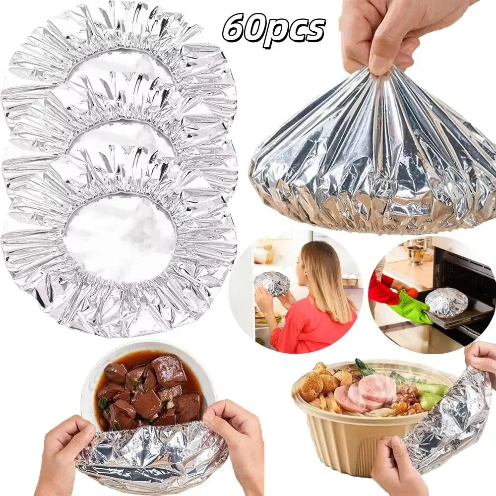 Reusable Aluminum Foil Food Cover
