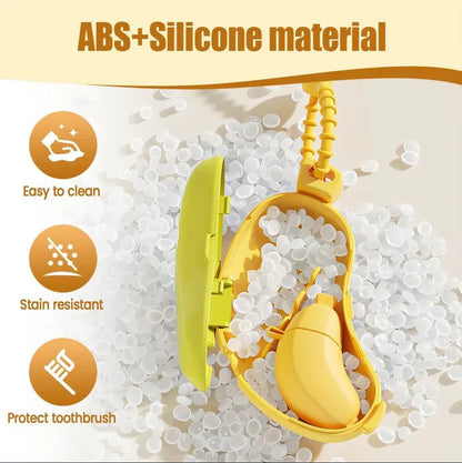 Banana Toothbrush Covers