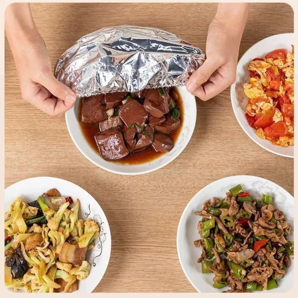 Reusable Aluminum Foil Food Cover
